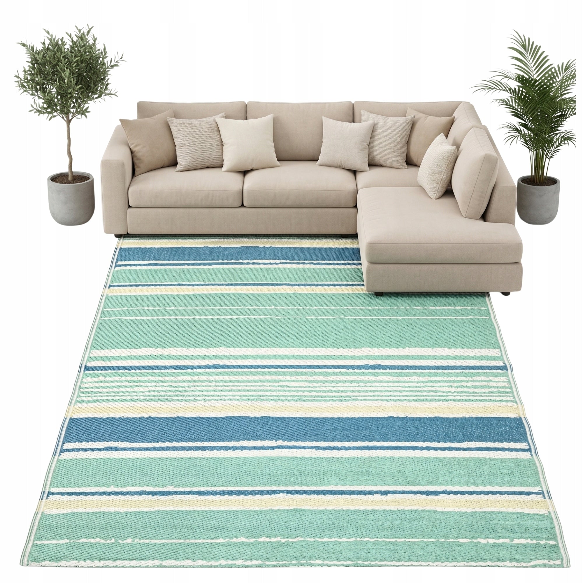 Outdoor Terrace Rug 160x220 for Terrace Balcony Waterproof Garden