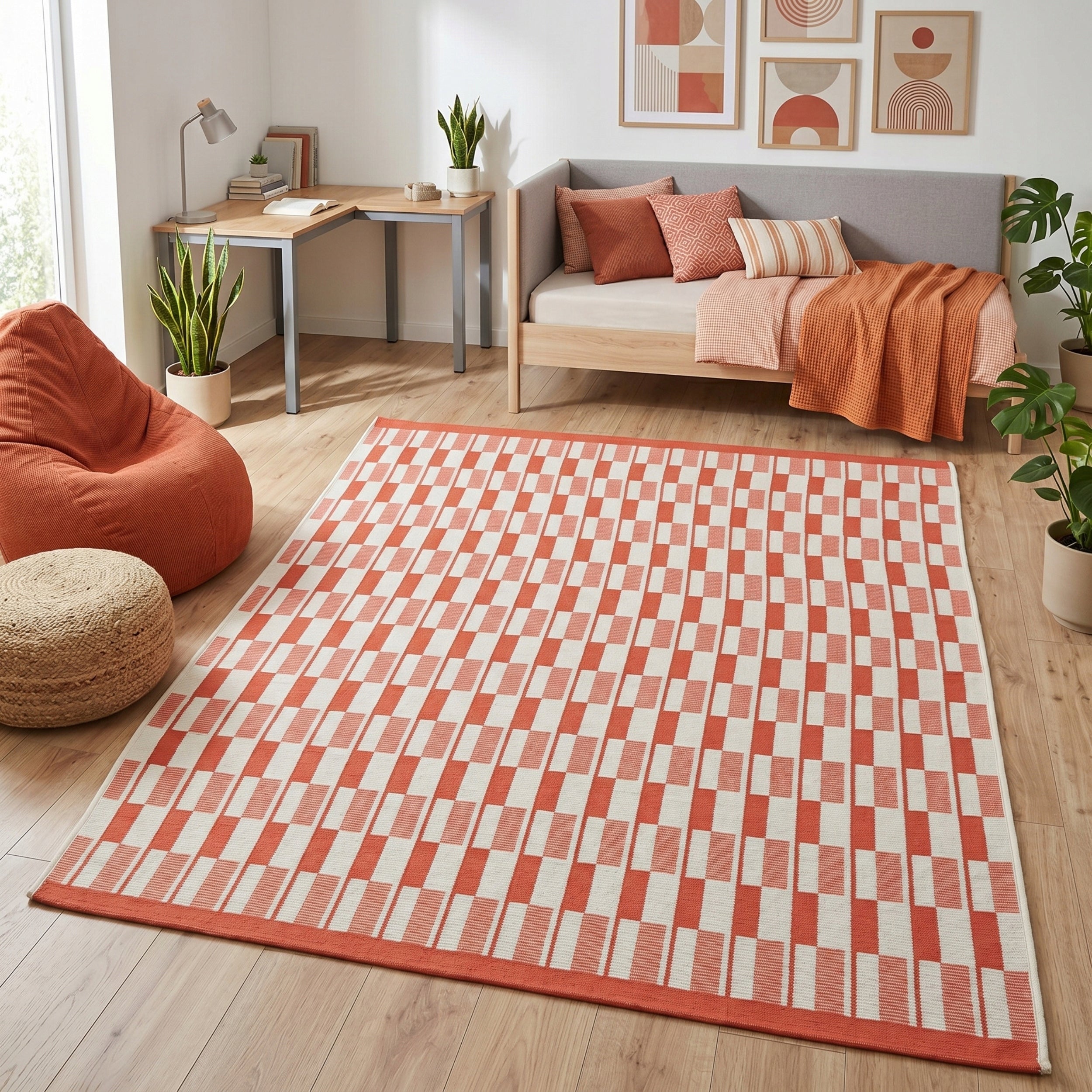 Outdoor Terrace Rug 200x300 Waterproof Terrace String Balcony 2x3 Brand e-floor