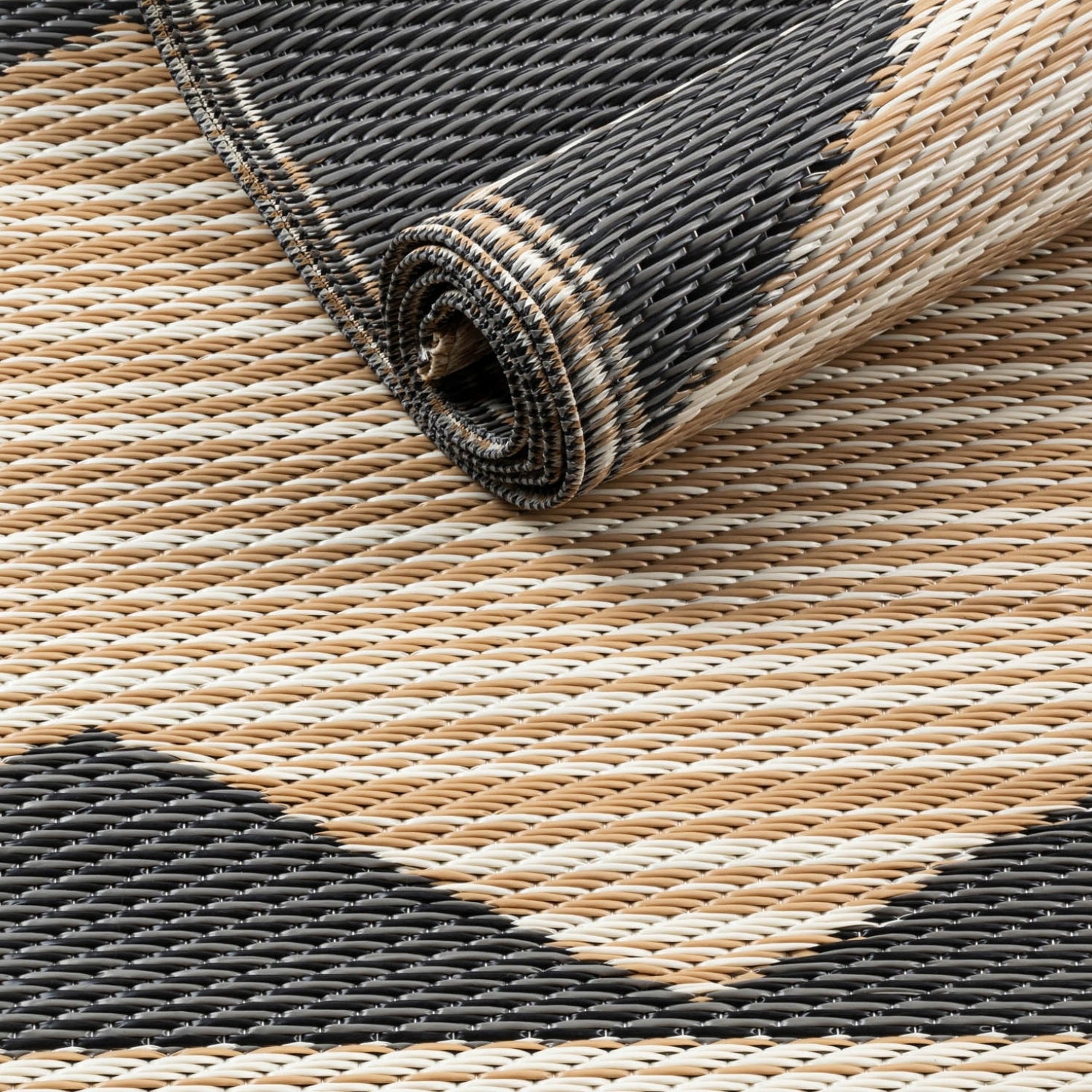 Outdoor Terrace Rug Waterproof 200x300cm Huge for Garden Terrace Product width 200 cm