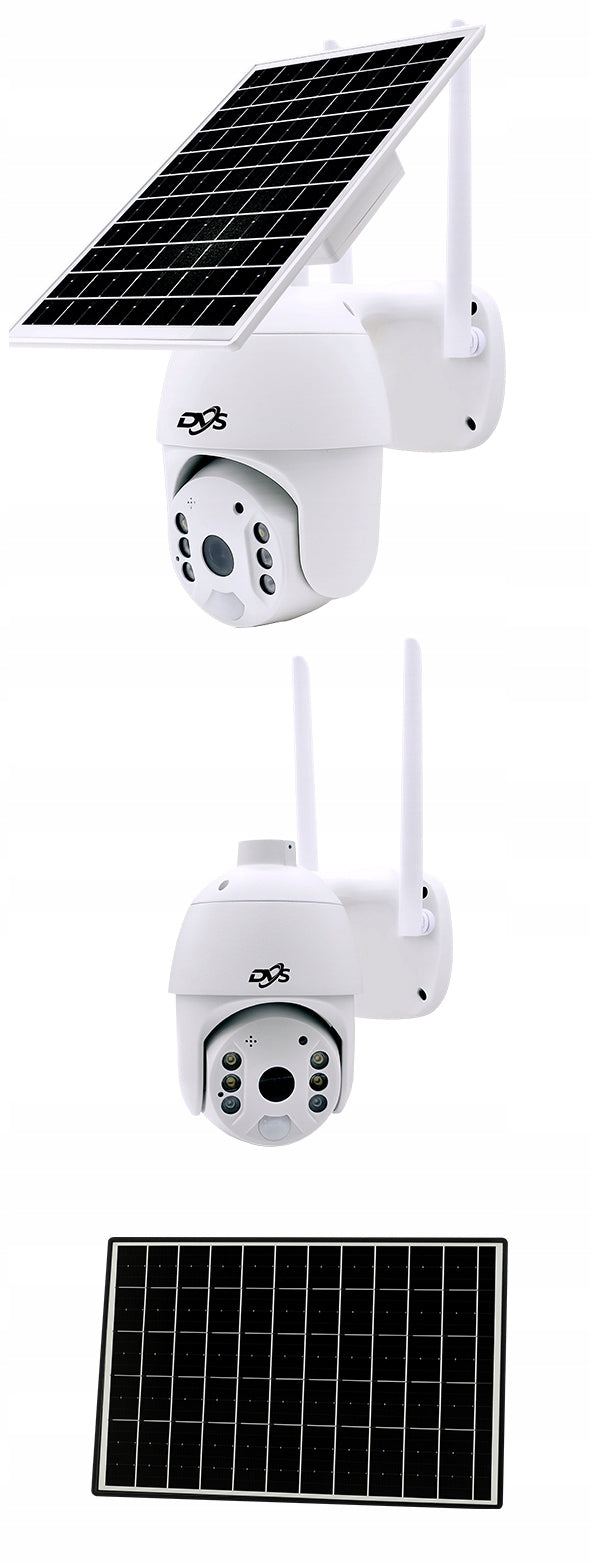 Outdoor WIFI SOLAR ROTARY Camera 4 MPX DURABLE SOLAR BATTERY DVS Packaging status original