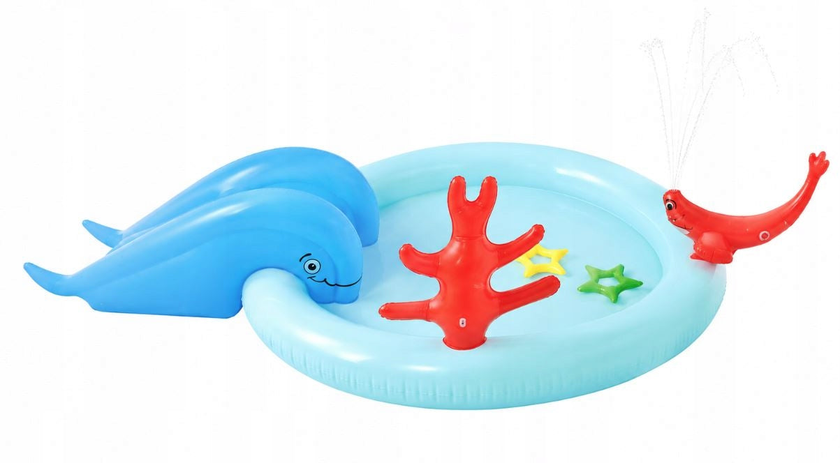 Outdoor Water square toys RAFA 235x150cm swimming pool and slide Manufacturer code 5609288401773