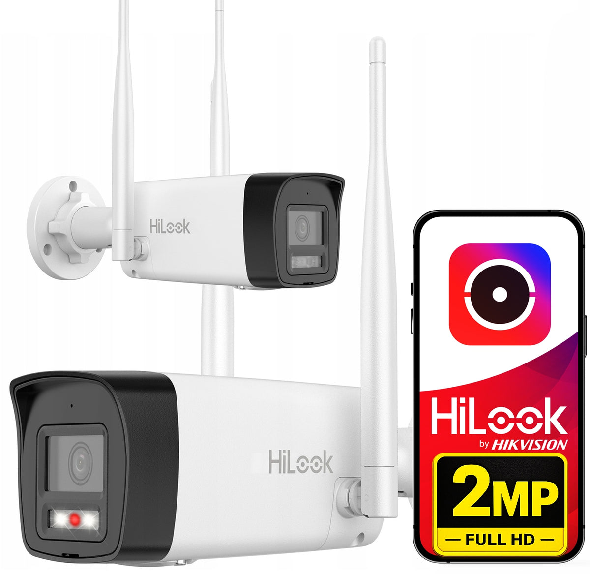 Outdoor WiFi Camera HiLook by Hikvision WIFICAM-B2 2MPx EasyLink ADD-ON