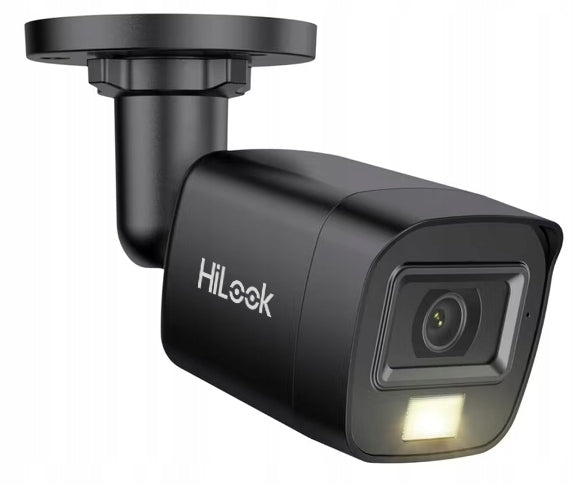 Outdoor camera 8Mpx 4in1 TVI AHD TVI-B8M-20DL BLACK HiLook by Hikvision Packaging status original