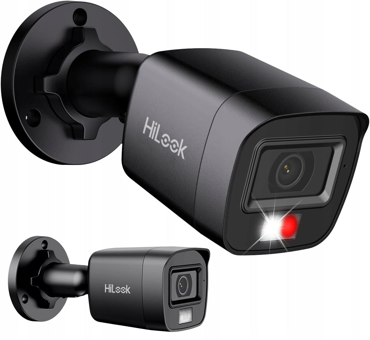 Outdoor camera 8Mpx 4in1 TVI AHD TVI-B8M-20DL BLACK HiLook by Hikvision