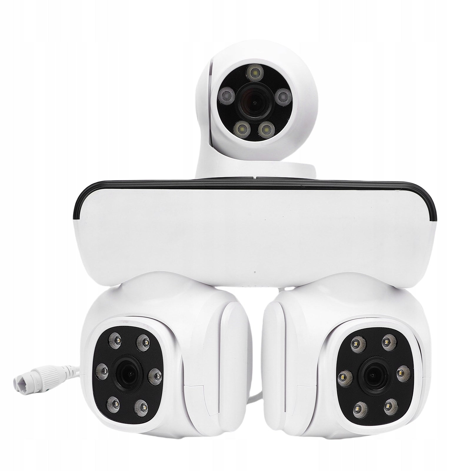 Outdoor camera with triple lens, rotating ME detection Brand no brand
