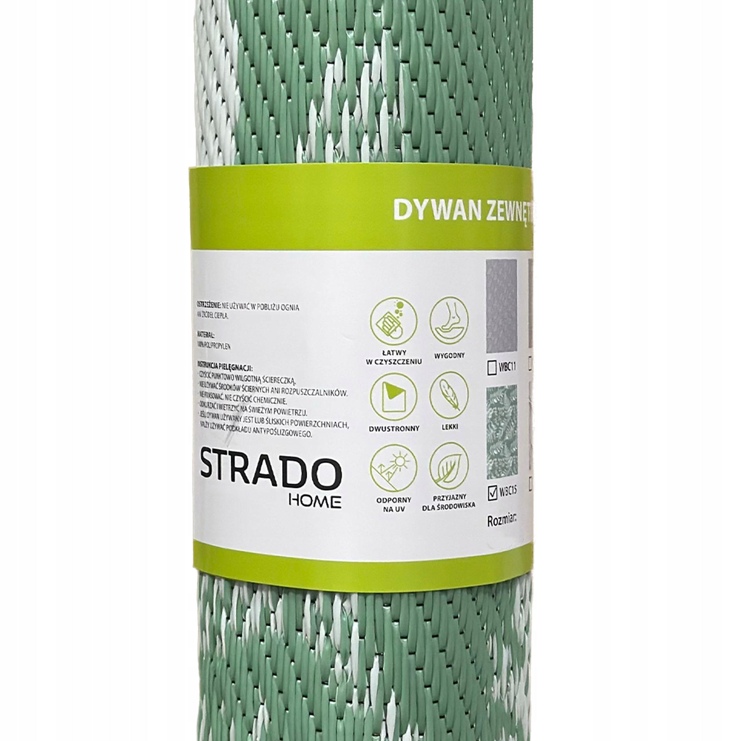Outdoor carpet 120x170 cm terrace waterproof for terrace balcony for garden Packaging status original