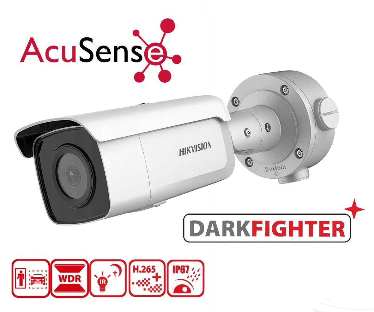 Outdoor day and night camera IP Hikvision DS-2CD3T86G2-4IS AcuSens 8Mpx Manufacturer code DS-2CD3T86G2-4IS