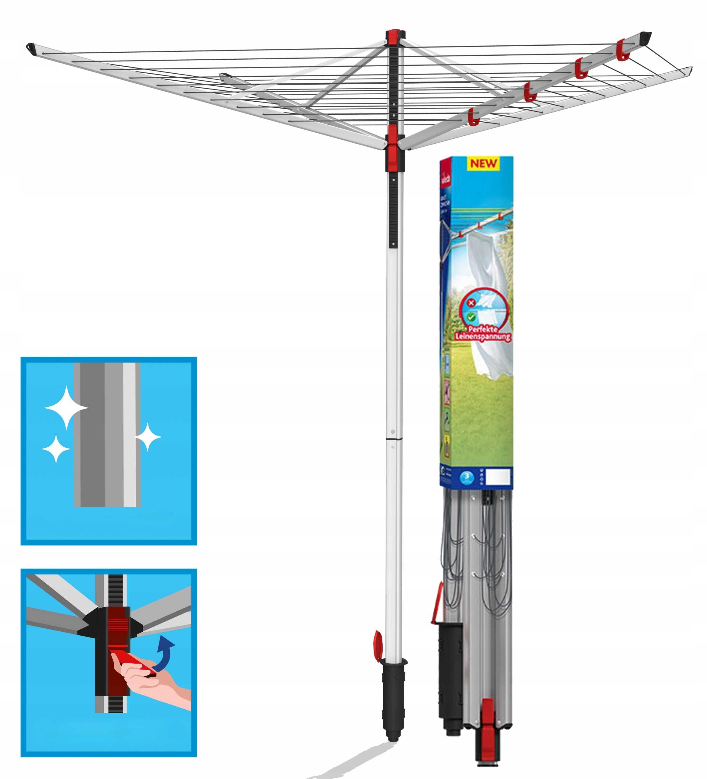 Outdoor garden dryer Vileda Sun Lift Compact 40