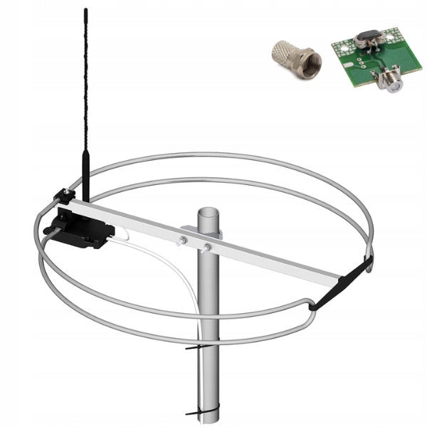 Outdoor radio antenna DL-1 RUZ B PM omnidirectional FM symmetrizer Dipol