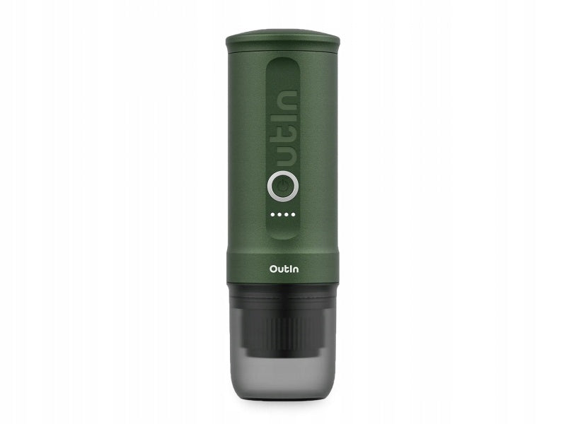 Outin Nano Portable Espresso Machine - Forest Green + cestovný obal Packaging status original