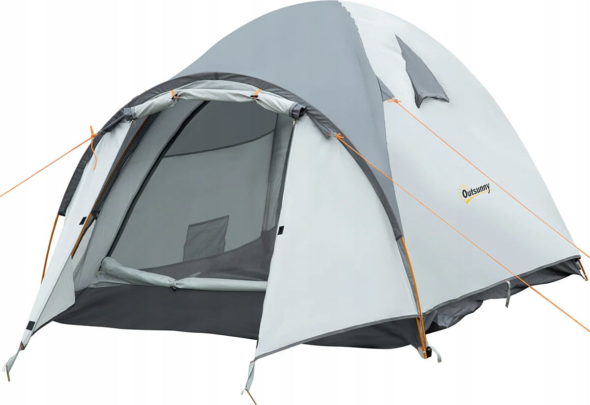 Outsunny 3 person camping tent 350 x 150 x128cm