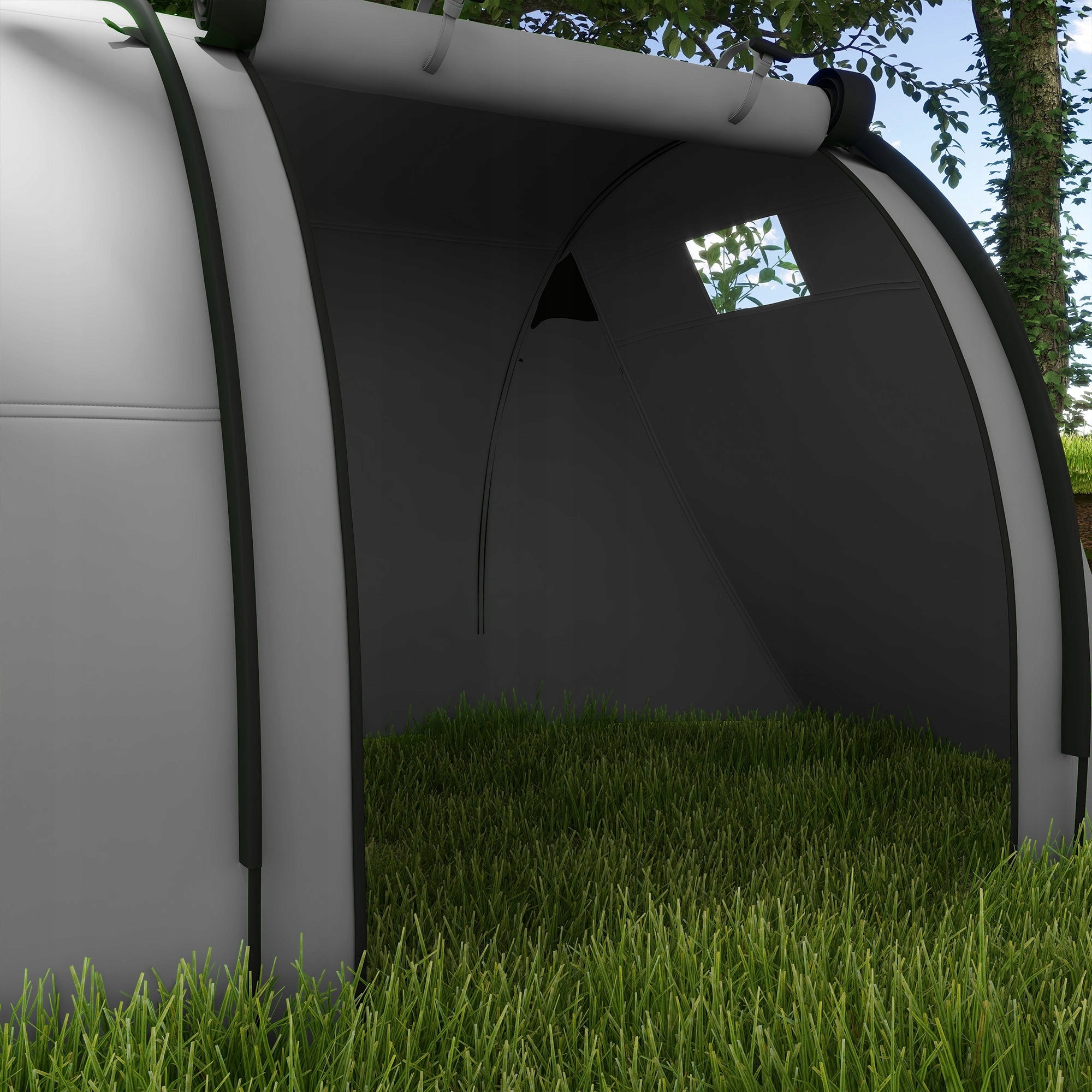 Outsunny Camping Tent for 3-4 People Waterproof 3000mm Family Tent Manufacturer code A20-400V00GY