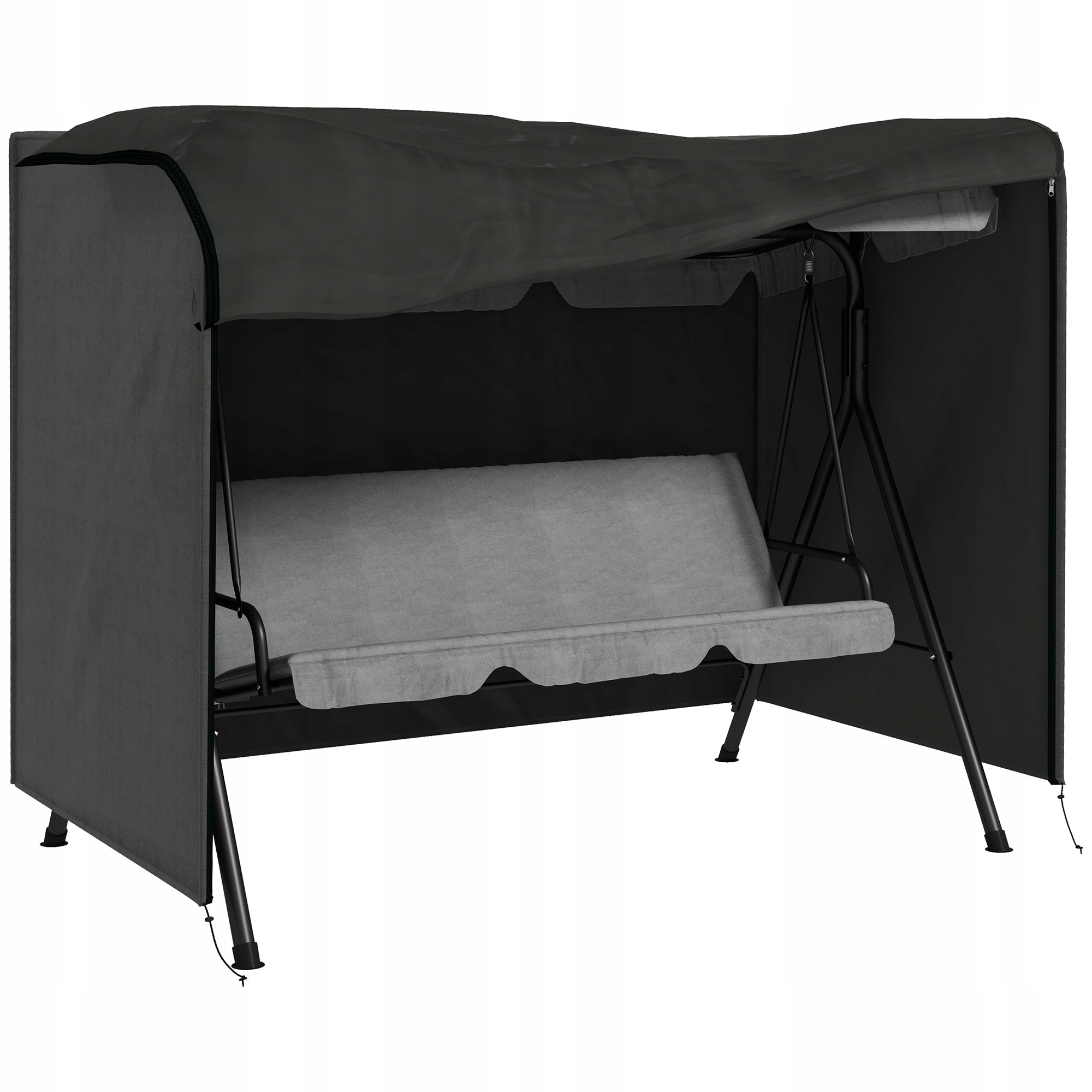 Outsunny Waterproof Garden Swing Cover, Grey