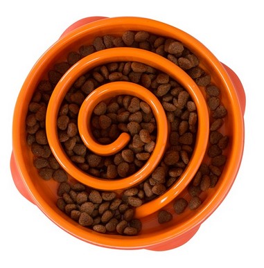 Outward Hound Fun Feeder Mini Orange Slowing Bowl [51004] Brand Fun Feeder