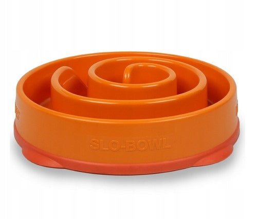 Outward Hound Fun Feeder Mini Orange Slowing Bowl [51004]