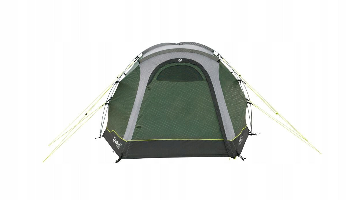 Outwell Cloud 3 Three Room Dome Tent for 3 Persons, Green | Outwell Manufacturer code 111479