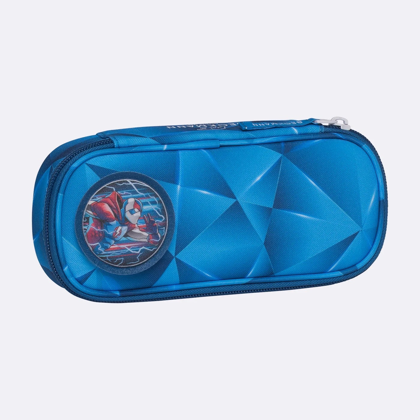 Oval case - Blue Lightning