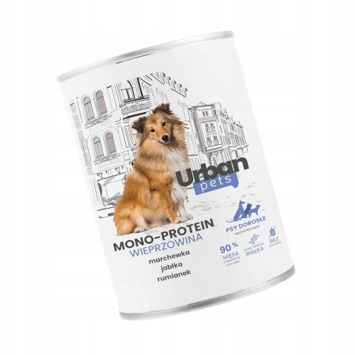 Over Zoo Urban Pets Monoprotein Pork Monoprotein Food 400g