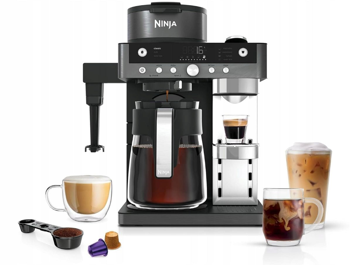 Overflow and capsule machine Ninja Prestige CFN802EUGM