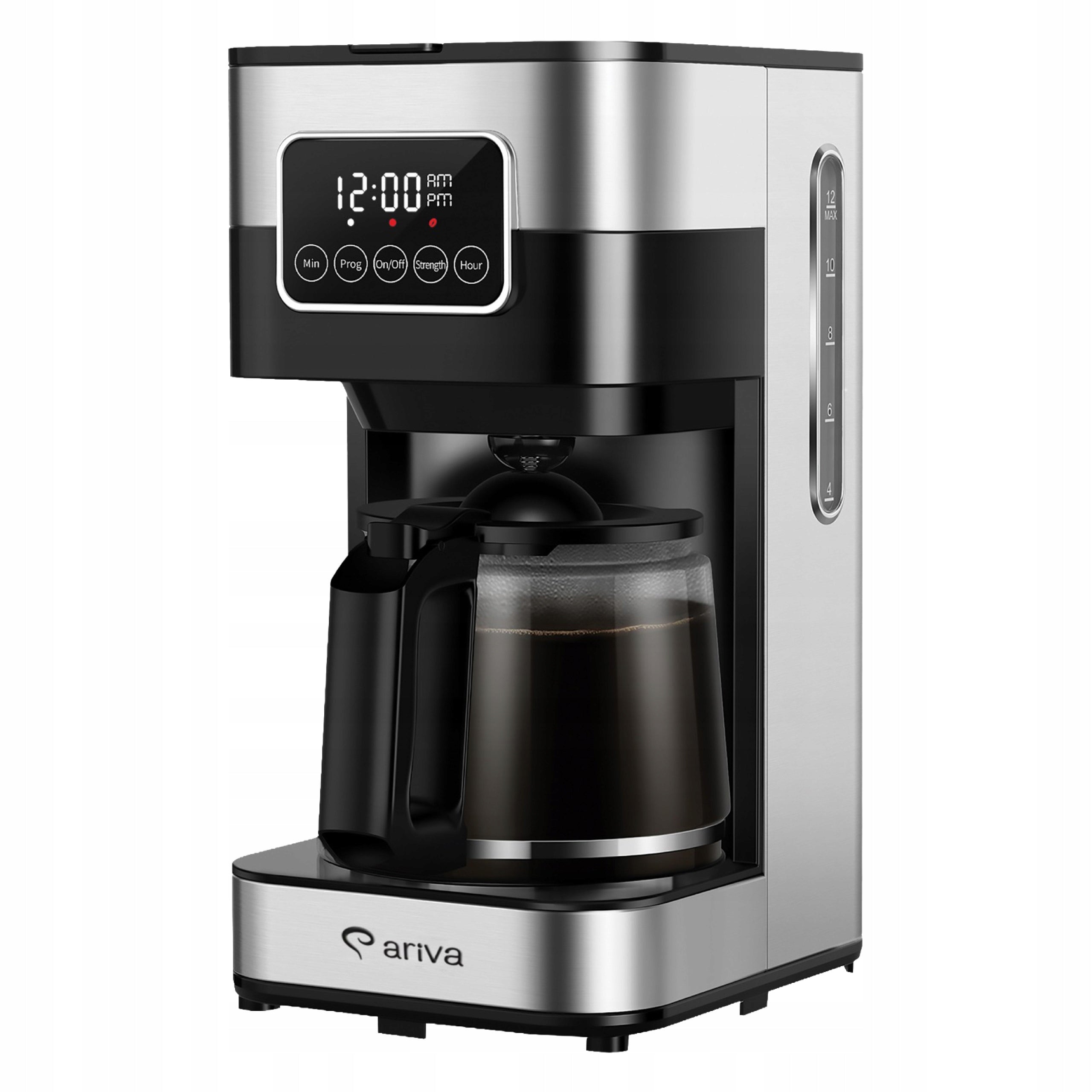 Overflow coffee maker ARIVA touch screen LCD 900W 1,5L Jug Programmer Manufacturer code CM1429TA-GS