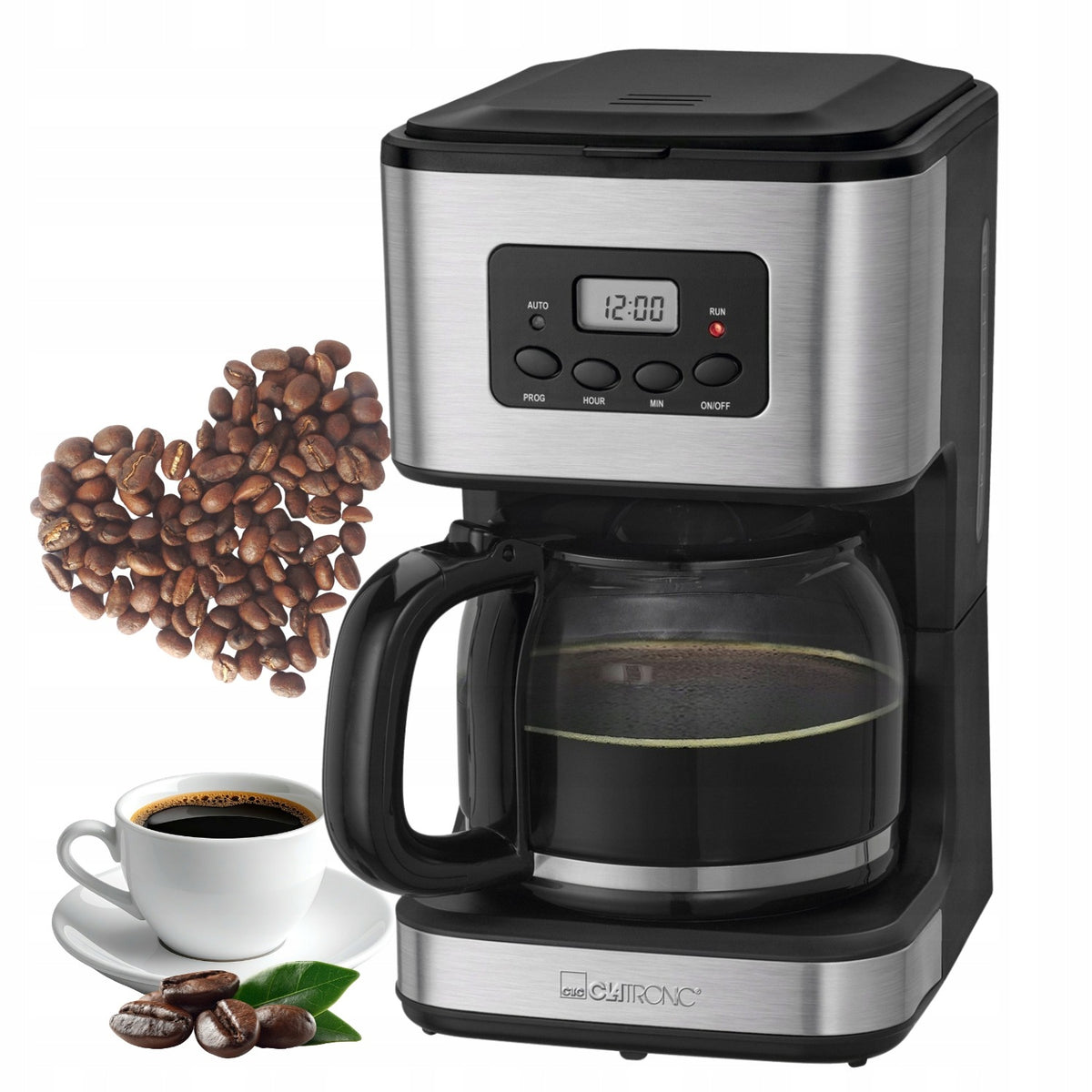 Overflow coffee maker Clatronic KA 3642