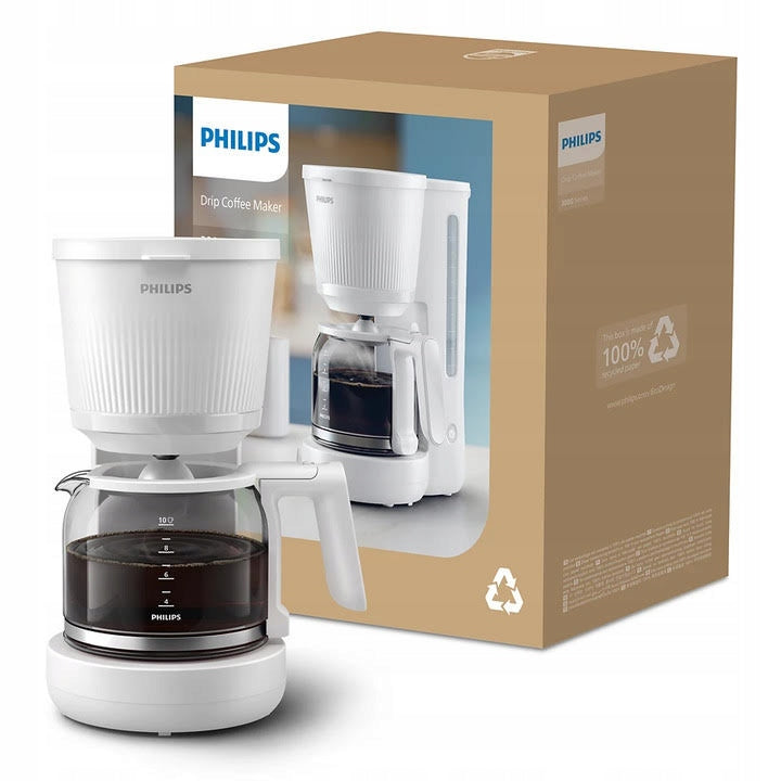 Overflow coffee maker Series 3000 white Philips HD7411/00 Packaging status original