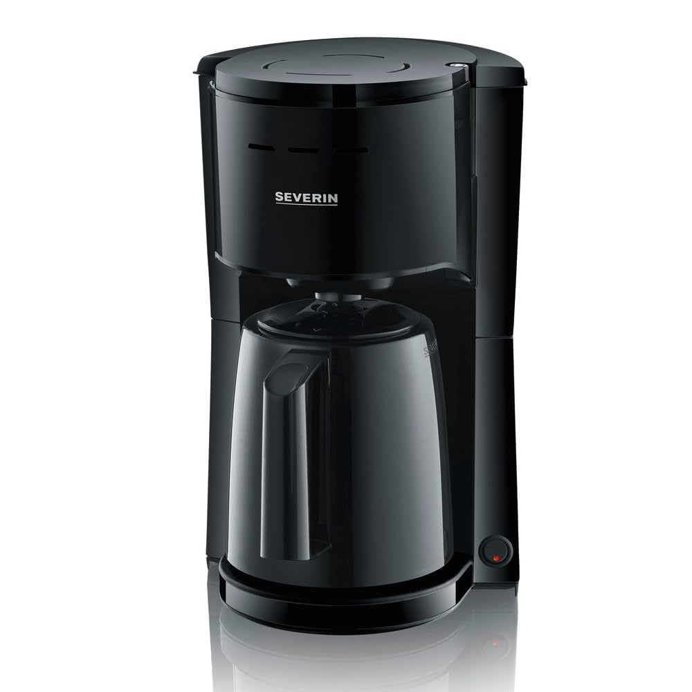 Overflow coffee maker Severin black 2 thermal jugs 1 l Brand Severin