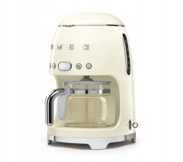 Overflow coffee maker Smeg DCF02CREU 1050W Creamy Packaging status original