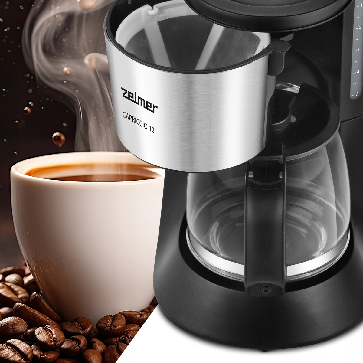 Overflow coffee maker Zelmer ZCM 1200 ZCM1200 680W 1,2l Brand Zelmer