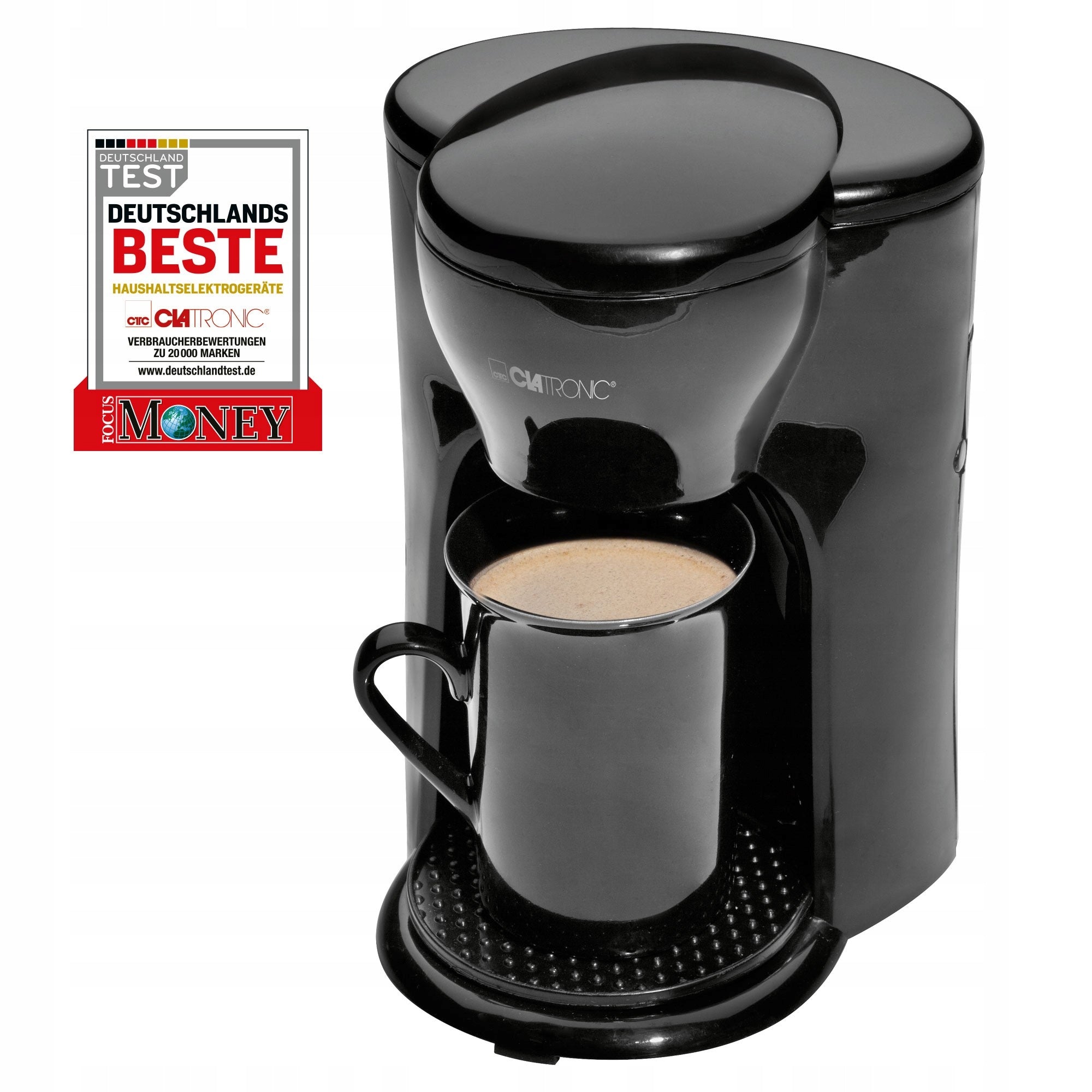 Overflow coffee maker for 1 cup Clatronic KA Manufacturer code KA 3356