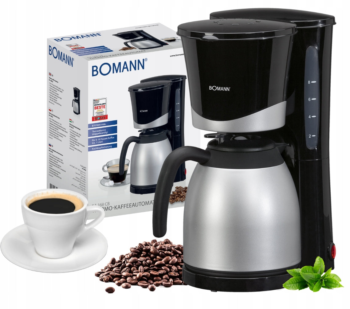 Overflow coffee maker with thermos Bomann KA 168 CB (black)