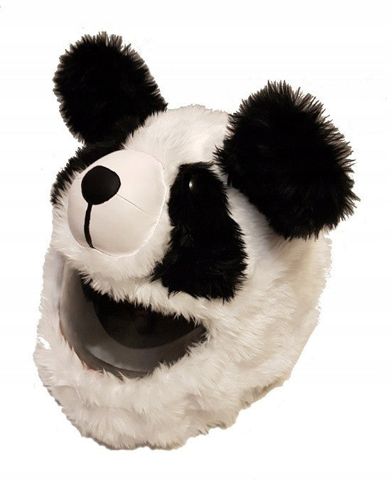 Overlay ornament helmet cap, PANDA cap