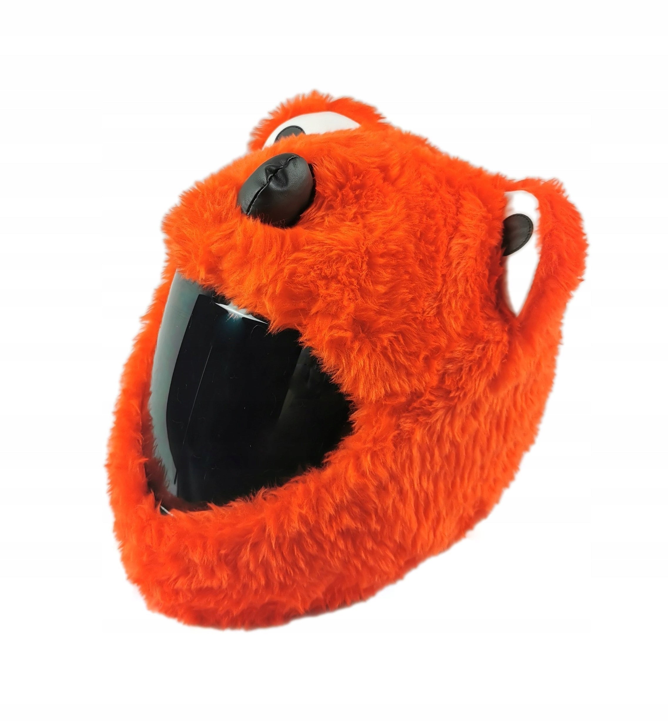 Overlay ornament helmet cap, cap RED MONSTER