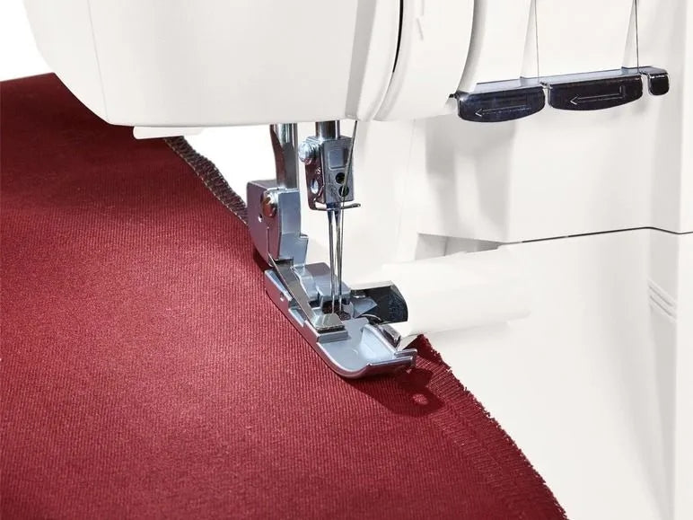 Overlock overlock 4 thread with rolling Singer 12 stitches mereżka Model S14-78