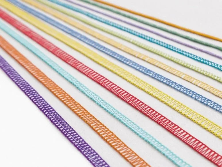 Overlock overlock 4 thread with rolling Singer 12 stitches mereżka Types of stitches overlock