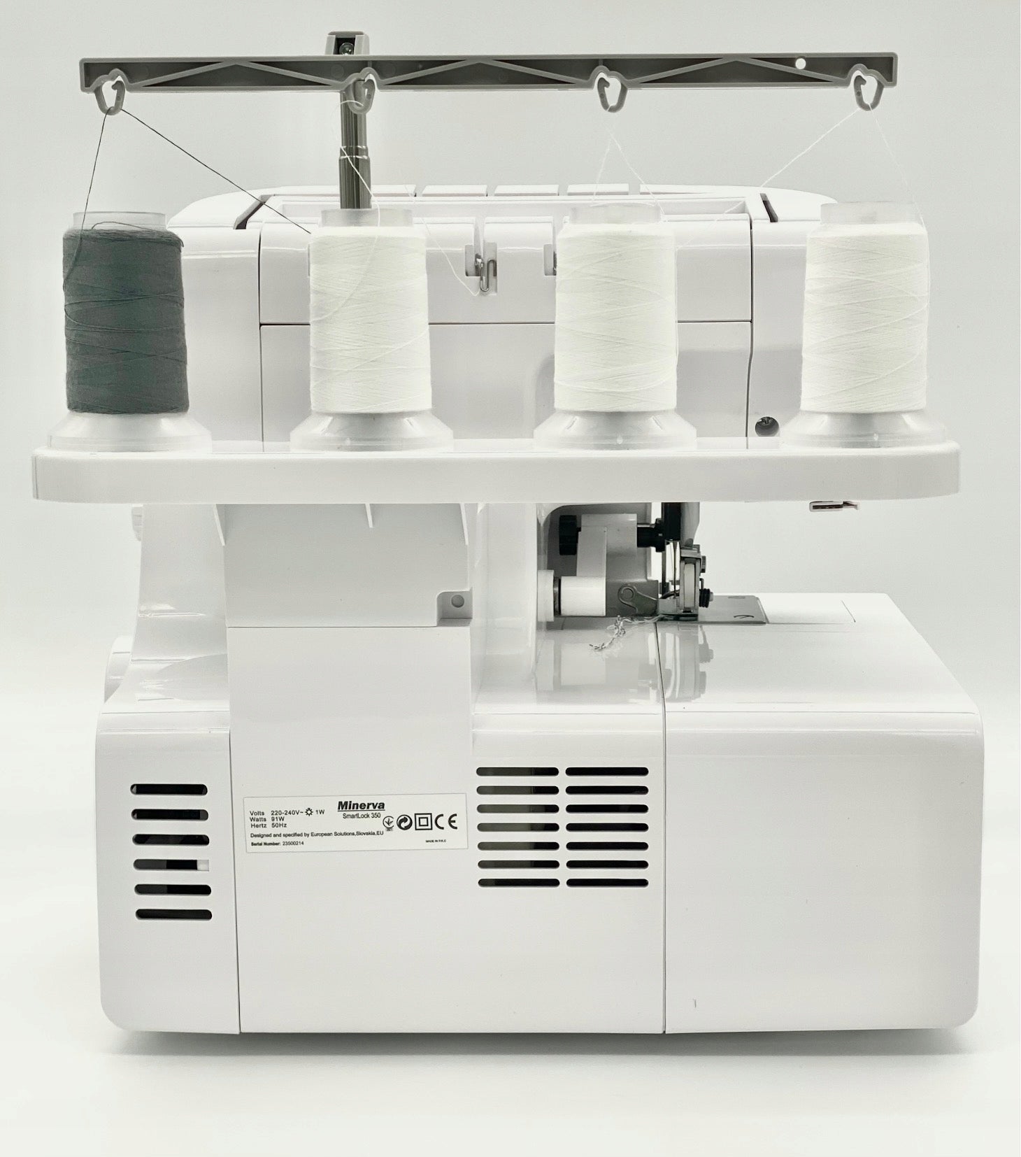 Overlock overlock home sewing machine Minerva SmartLock 350 4-thread Hook swing