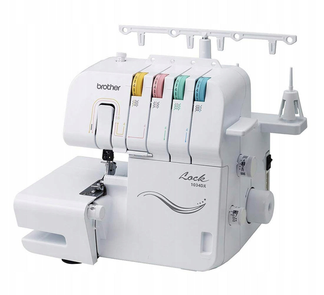 Overlock sewing machine Brother 1034DX overlock home 4-thread Brand Brother