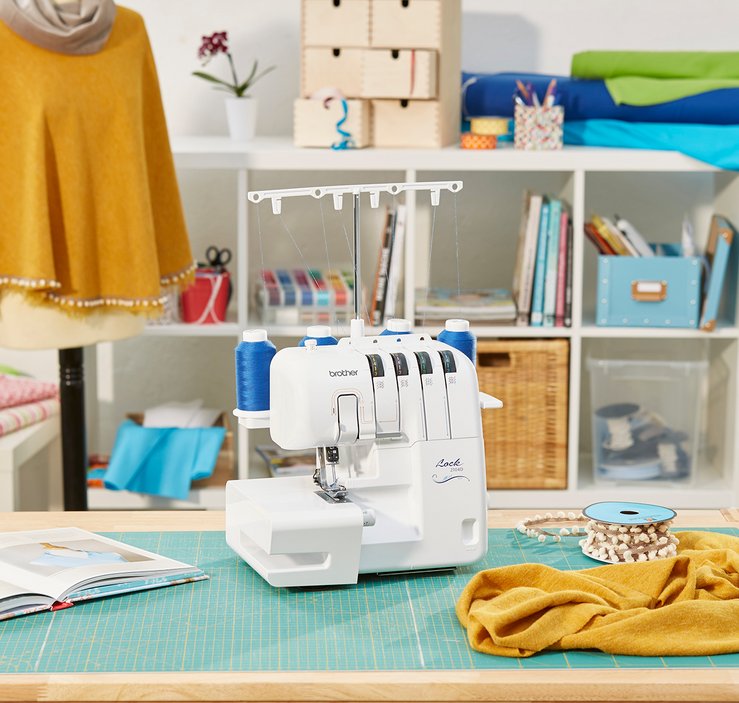 Overlock sewing machine Brother 2104D overlock home 4-thread Brand Brother