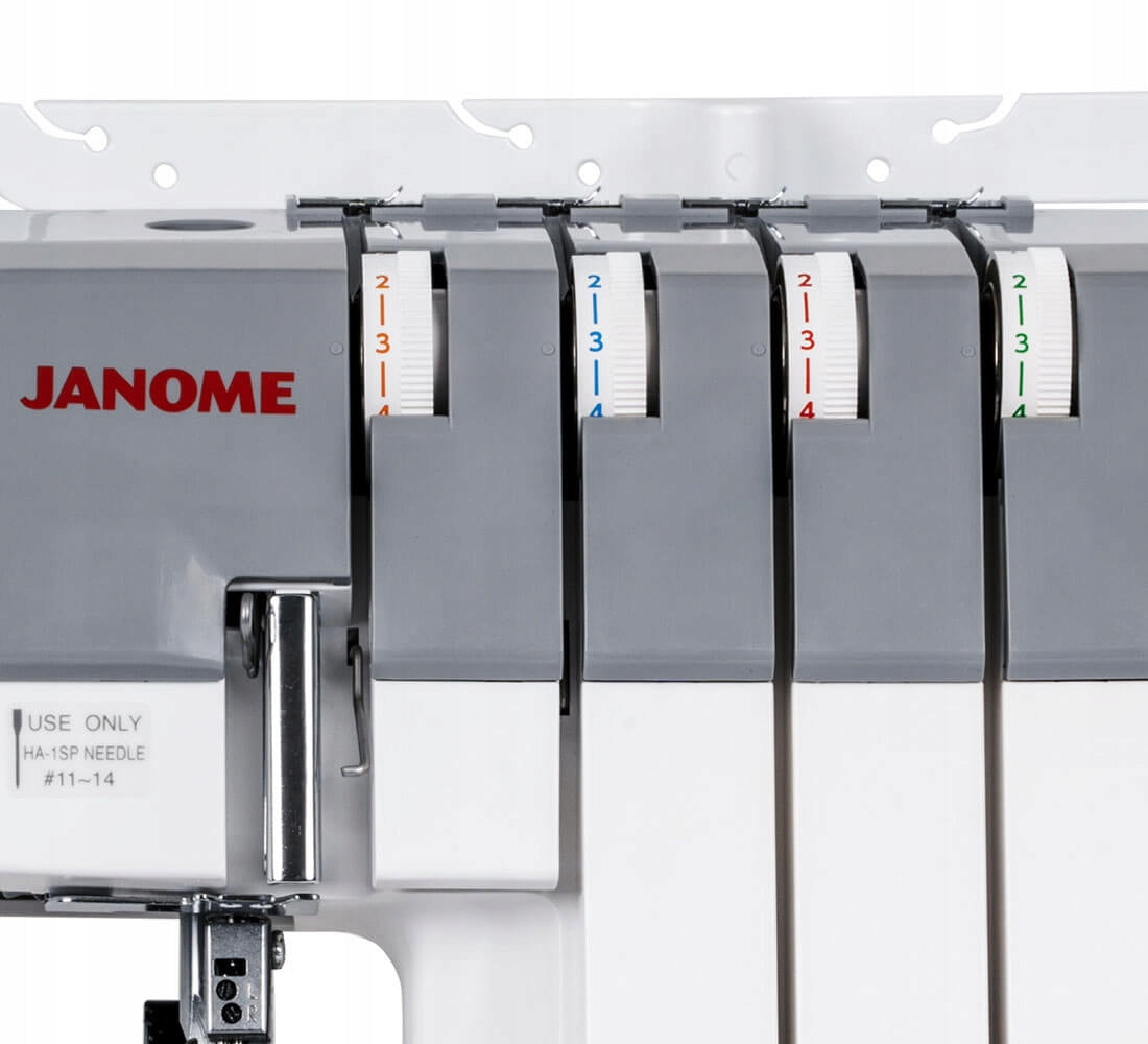 Overlock sewing machine Janome 454D, 7 stitches, 3/4-thread + Freebies Number of stitches 7