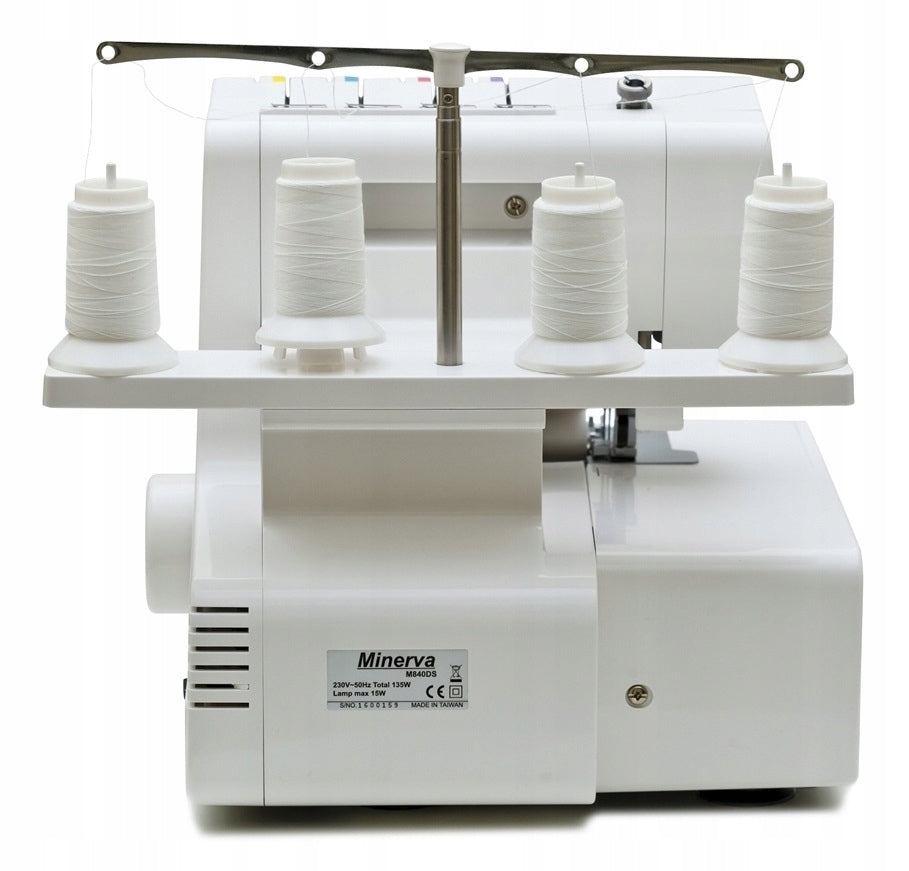 Overlock sewing machine home 4-thread Minerva M840DS + FREEBIE Manufacturer code M840DS