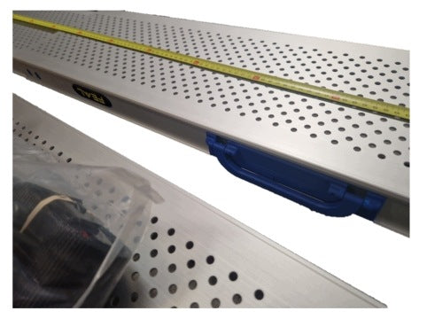 Overrun Aluminum ramp FEAL up to 2x 150kg 300kg unfolded etyi belts Manufacturer code 13518
