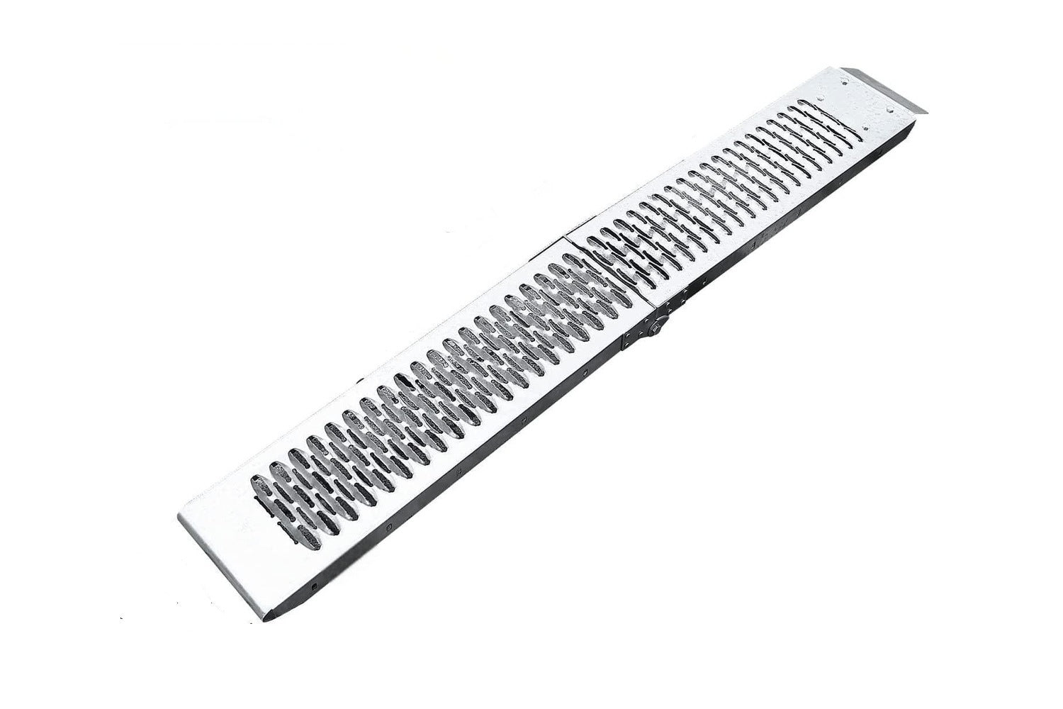 Overrun folding UNITRAILER steel loading ramp for trailer 190 cm