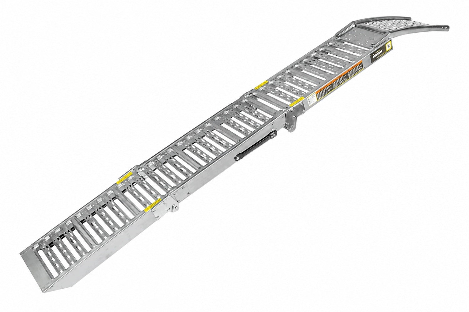 Overrun folding UNITRAILER steel loading ramp for trailer 200 cm