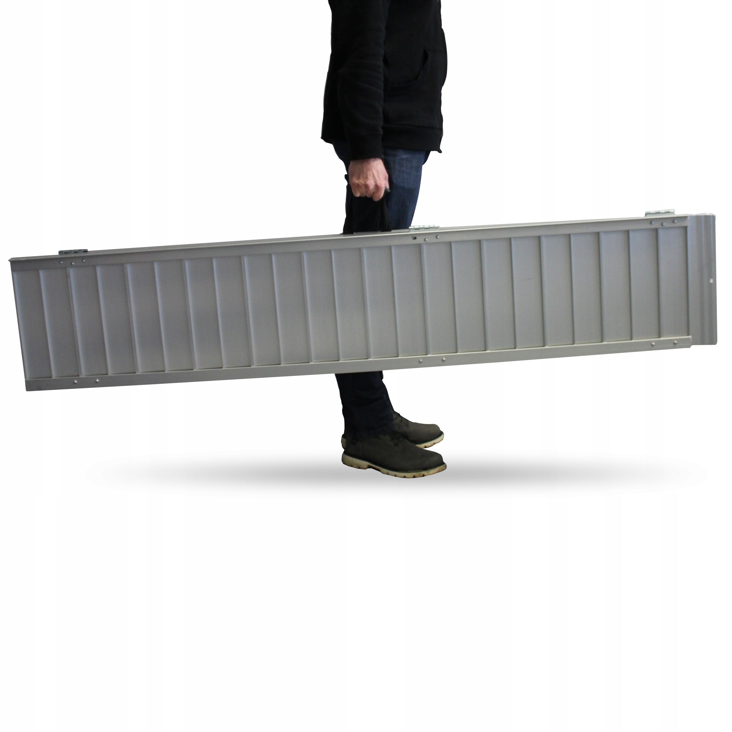Overrun ramp aluminium driveway 185cm LOAD CAPACITY up to 270kg ramp weight 18kg Brand Barracuda