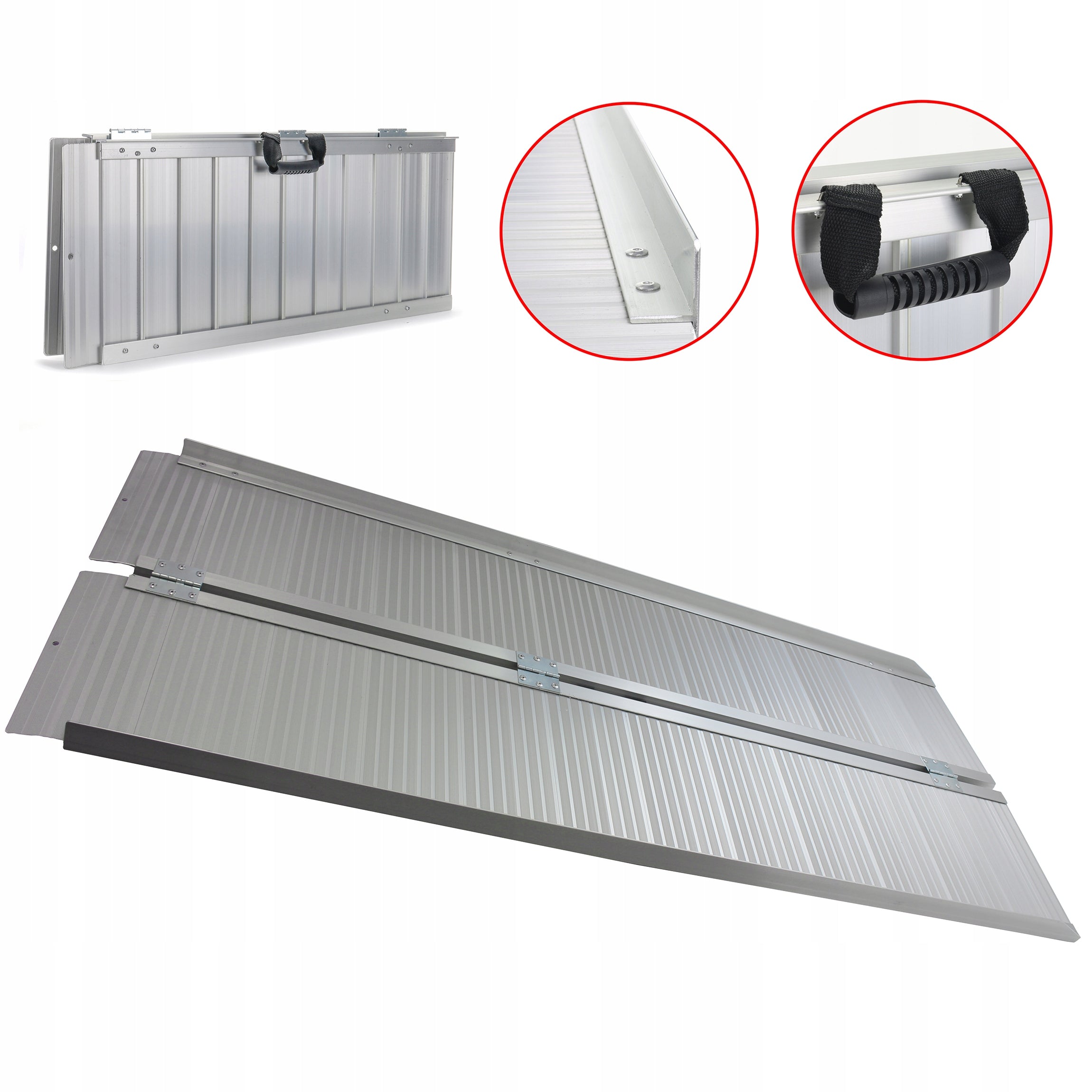 Overrun ramp aluminium driveway 185cm LOAD CAPACITY up to 270kg ramp weight 18kg Manufacturer code 6FT SX