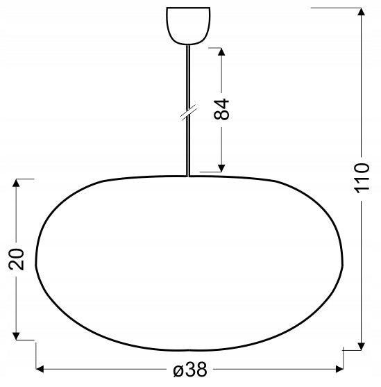 Candellux Pendelleuchte Livio 