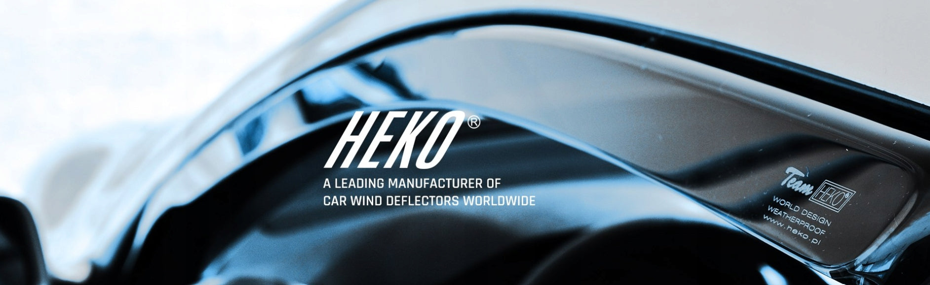 Windabweiser HEKO HO31180 (2 Stück) Vorne 