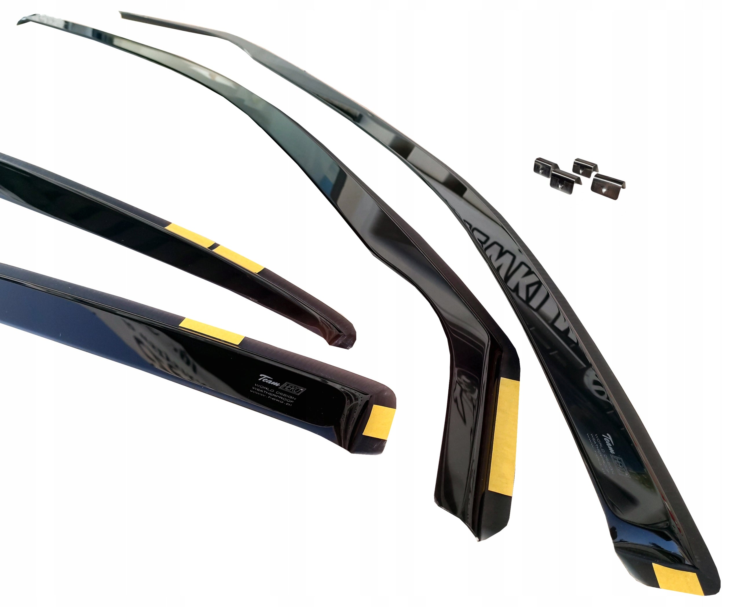 Windabweiser Heko 26157 5D, vorne, hinten, 4 Stk. 