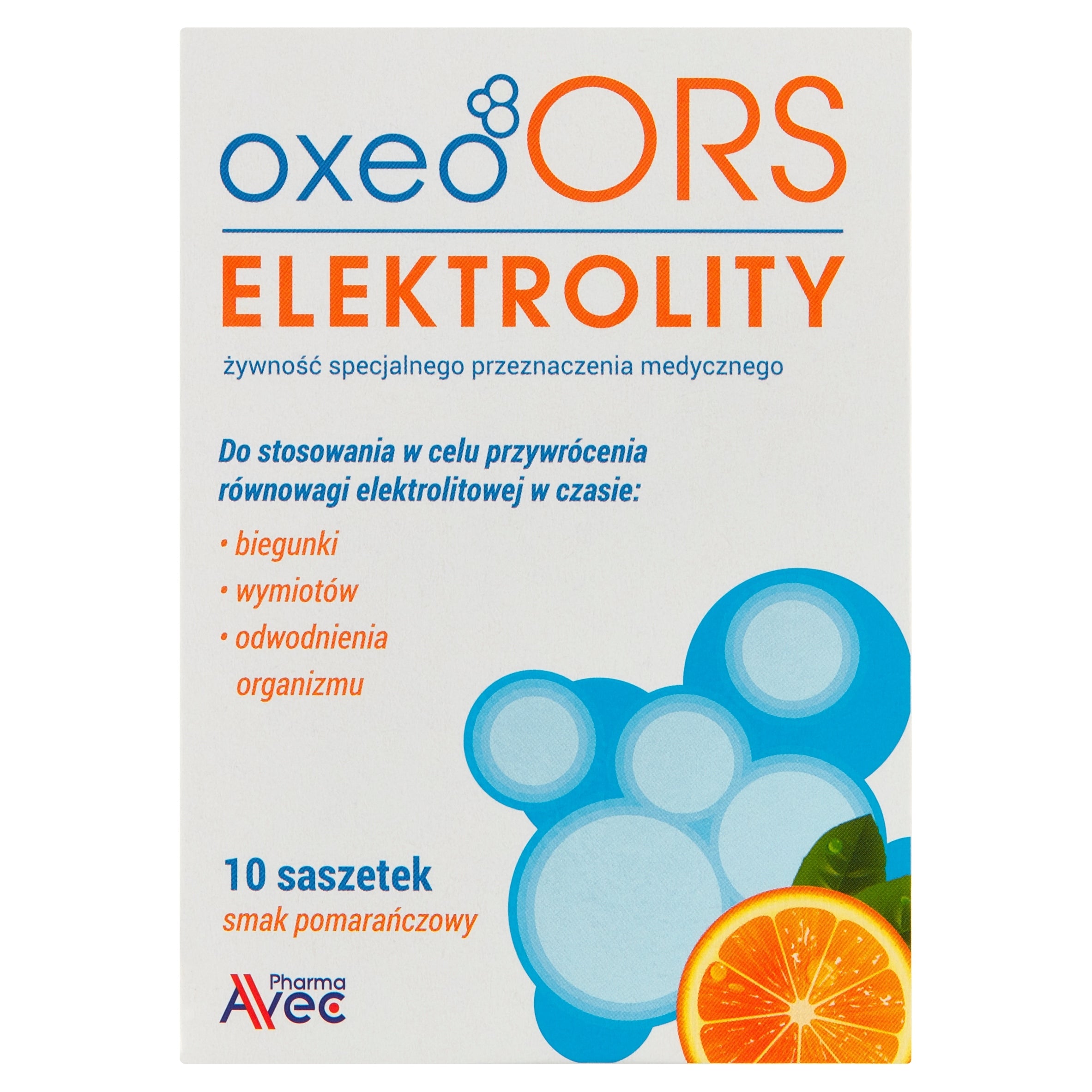 OxeoORS electrolytes EFFECTIVE HYDRATION 10 sash. EAN (GTIN) 5902020321187