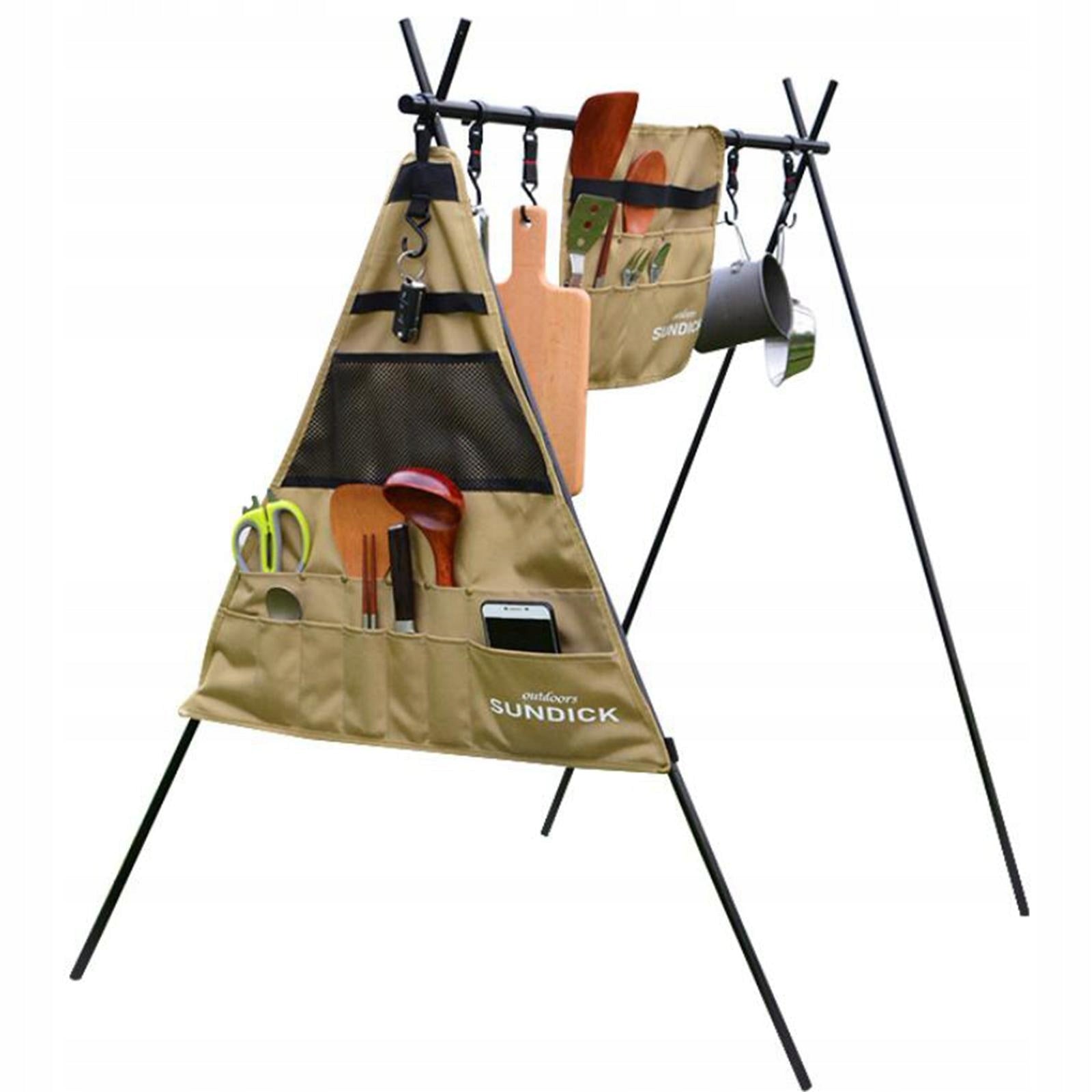 Oxford Cloth Outdoor Camping Picnic Tableware Brand no brand